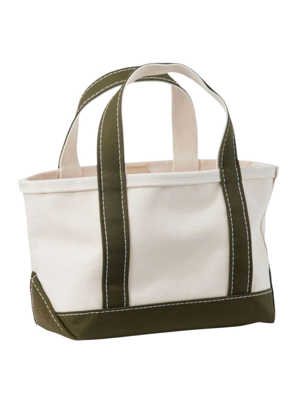 L.L. Bean Mini Boat and Tote Antique Olive